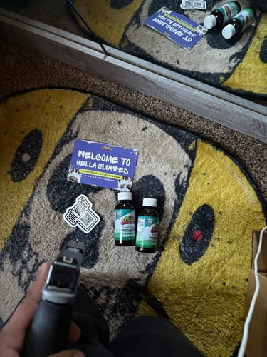 Customer photo review of THC Syrup - Tropical Punch