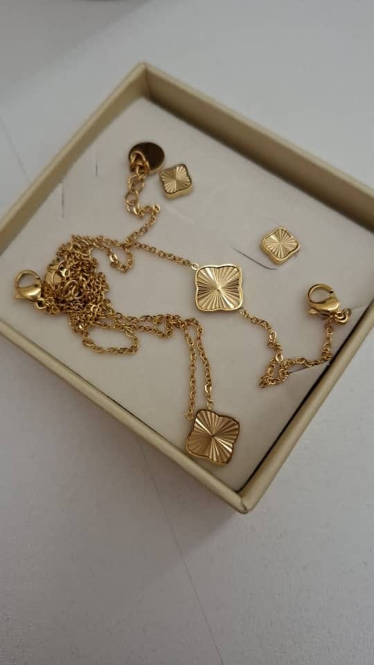 Customer photo review of Flora Gold Set