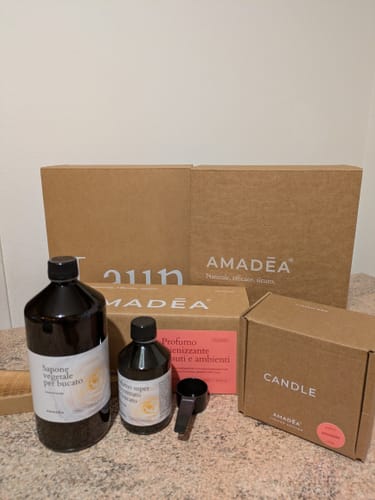Customer photo review of Kit Laundry Cotone di Camelia