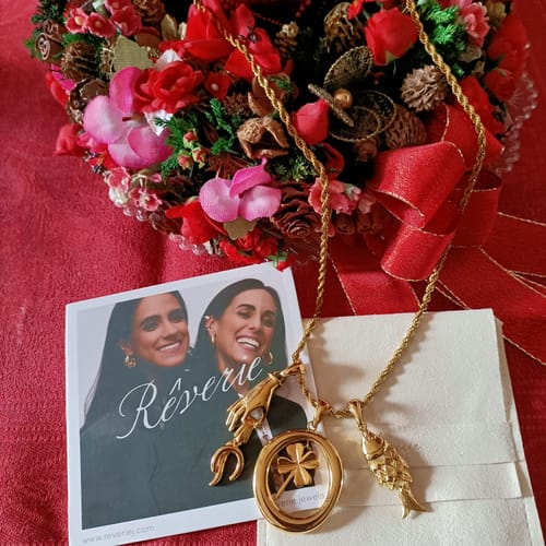 Customer photo review of Ciondolo "Fortuna Tienimi per Mano"