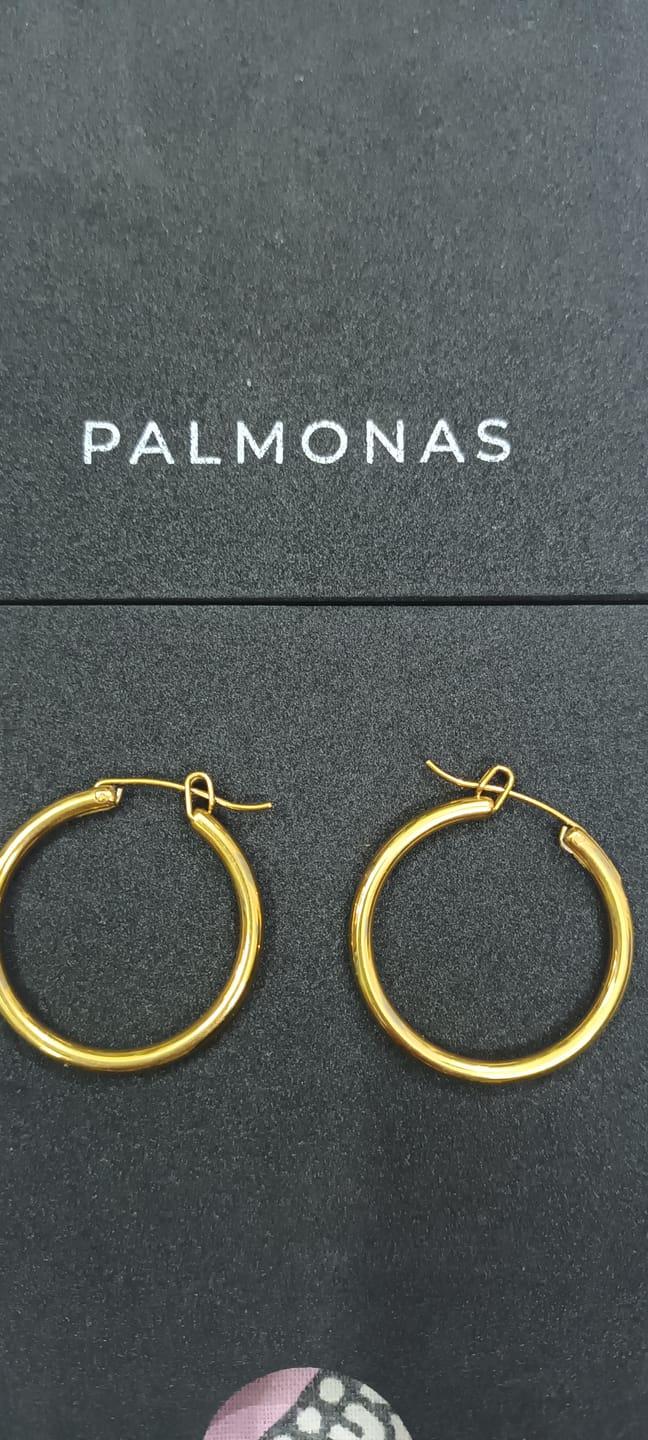Customer photo review of Golden Halo Hoops