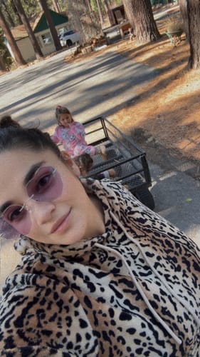 Customer photo review of Lovie Eyeglasses