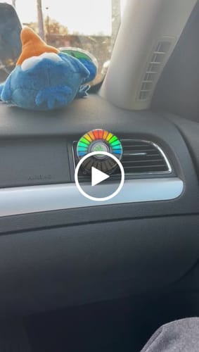 Customer video review of Musikrhythmus-LED-Auto-Licht mit Logo (mit Aromadiffusor)