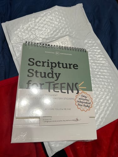 Customer photo review of Essential Conversations Flipbook for Teens from the Old Testament 2026 | Aligned with Come, Follow Me