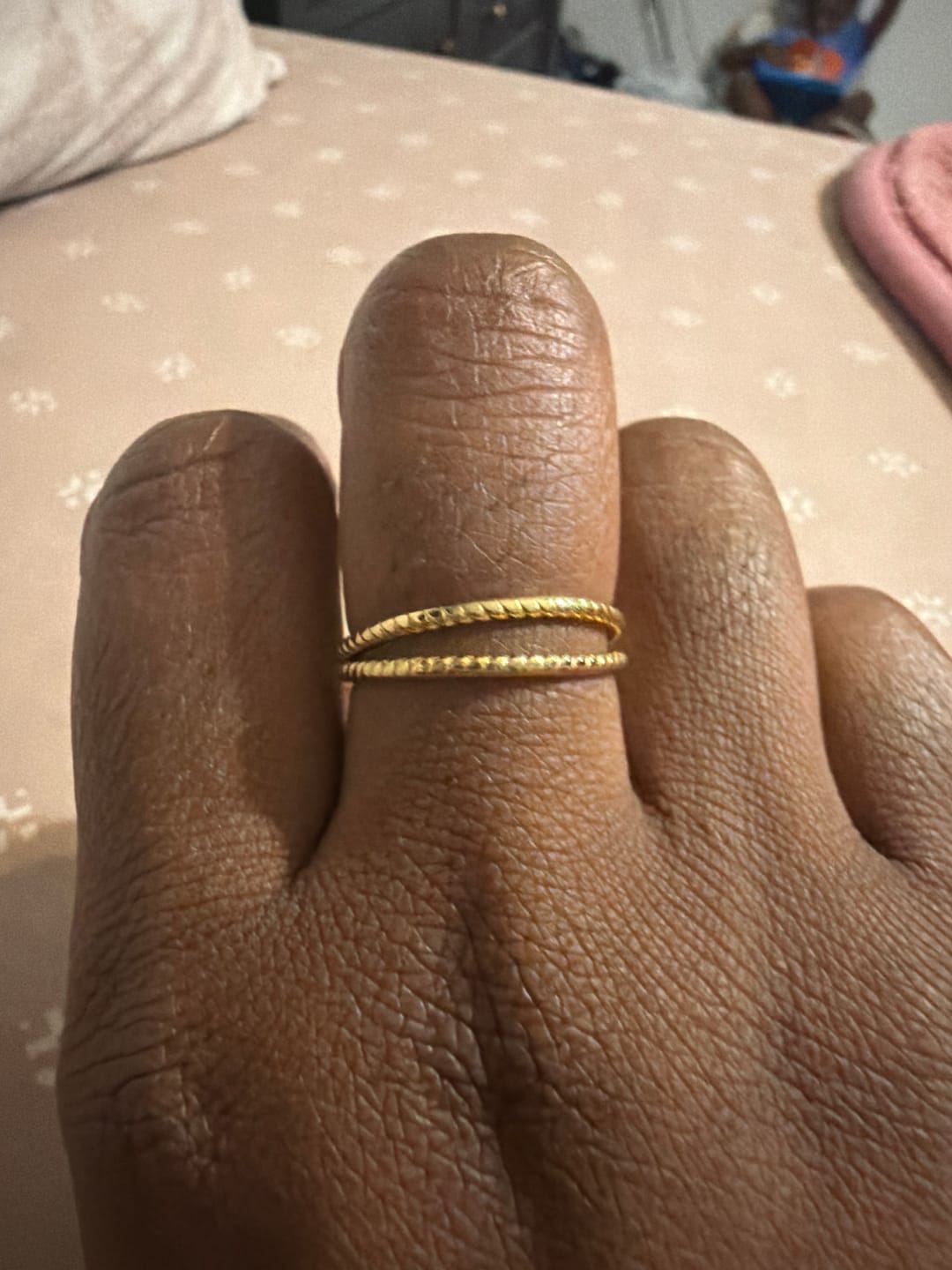 Customer photo review of Double Rope Ring