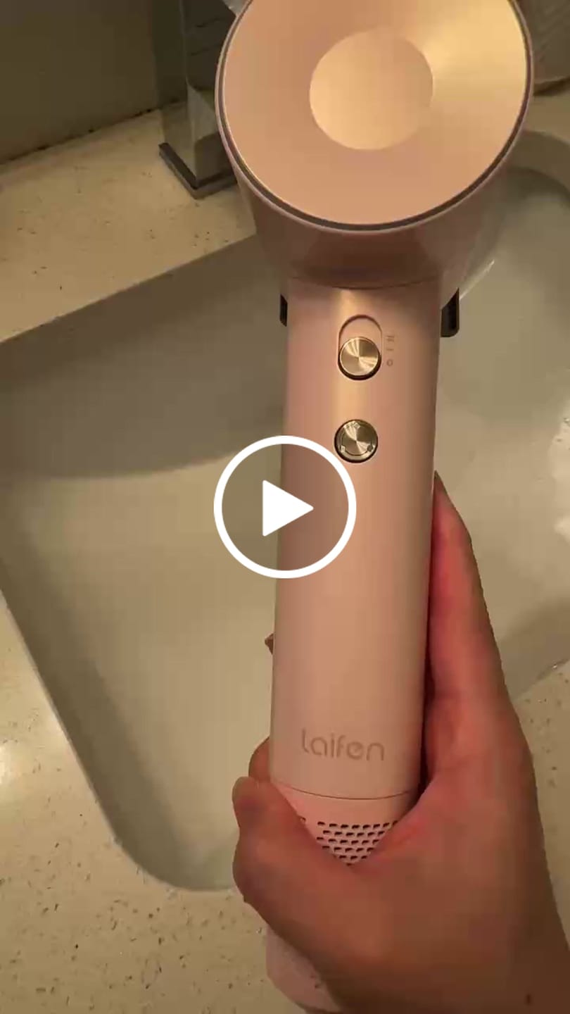 Customer video review of Laifen Swift Special · High-Speed Hair Dryer (3 Nozzles)
