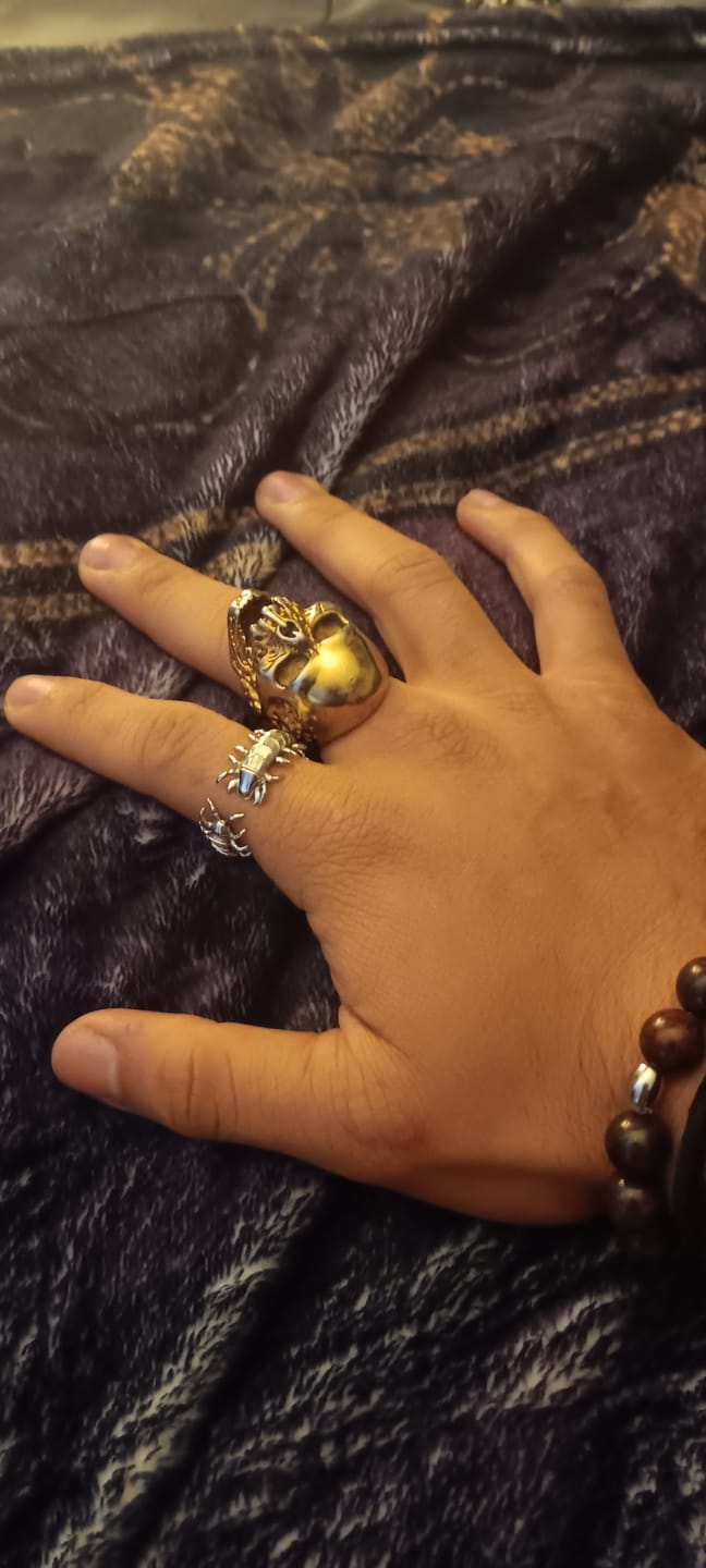 Customer photo review of CENTIPEDE RING