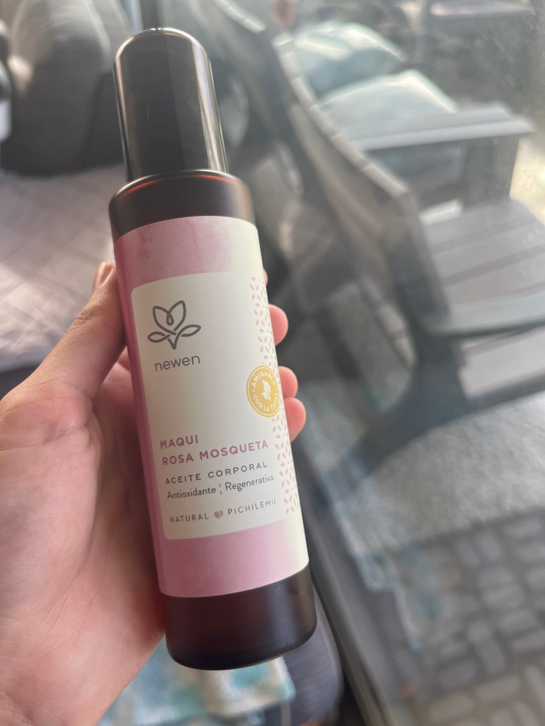 Customer photo review of Aceite Antiestrías Regenerador Rosa Mosqueta