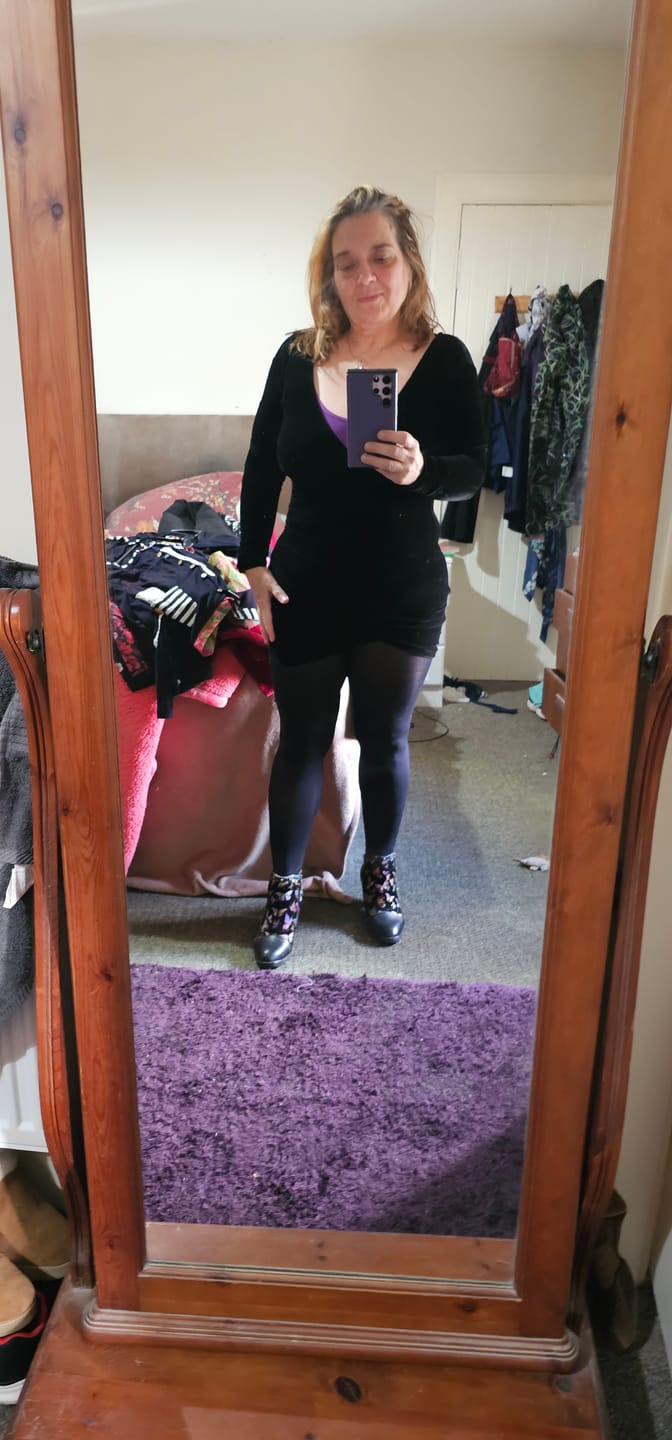 Customer photo review of Vintage Butterfly Elegance Leather Ankle Shoes