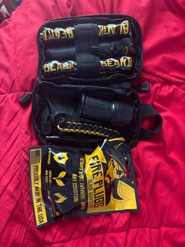 Customer photo review of The Hard Times Strong Men | Fire Starter Kit