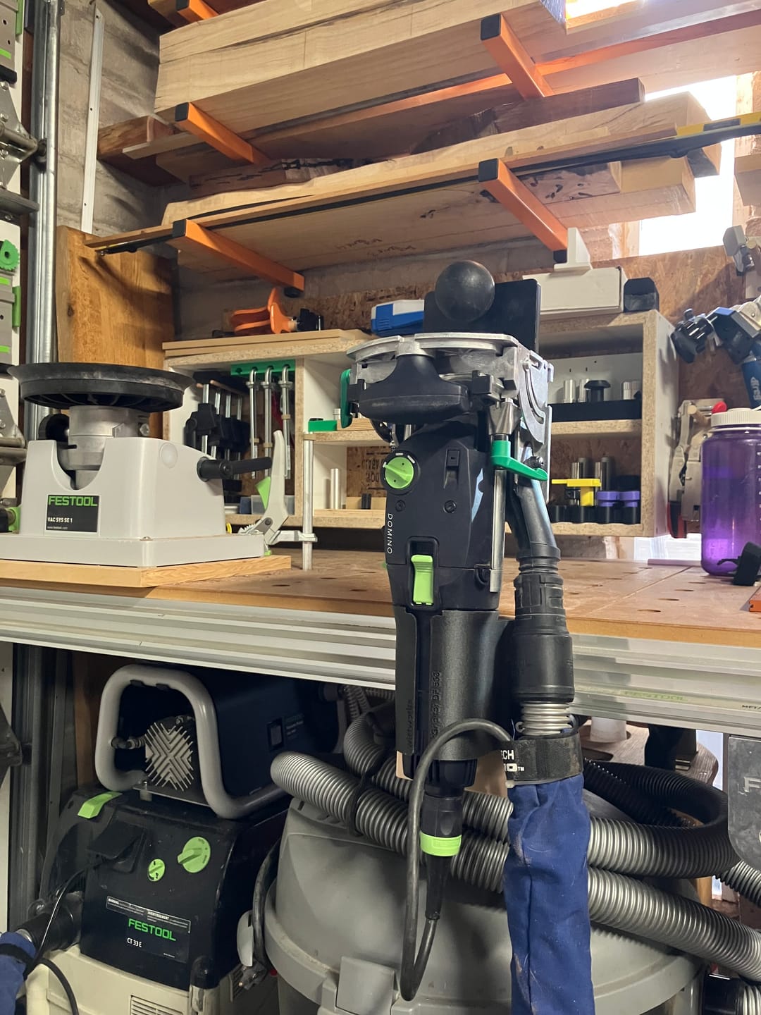 Customer photo review of wittGrip for Festool Domino DF500