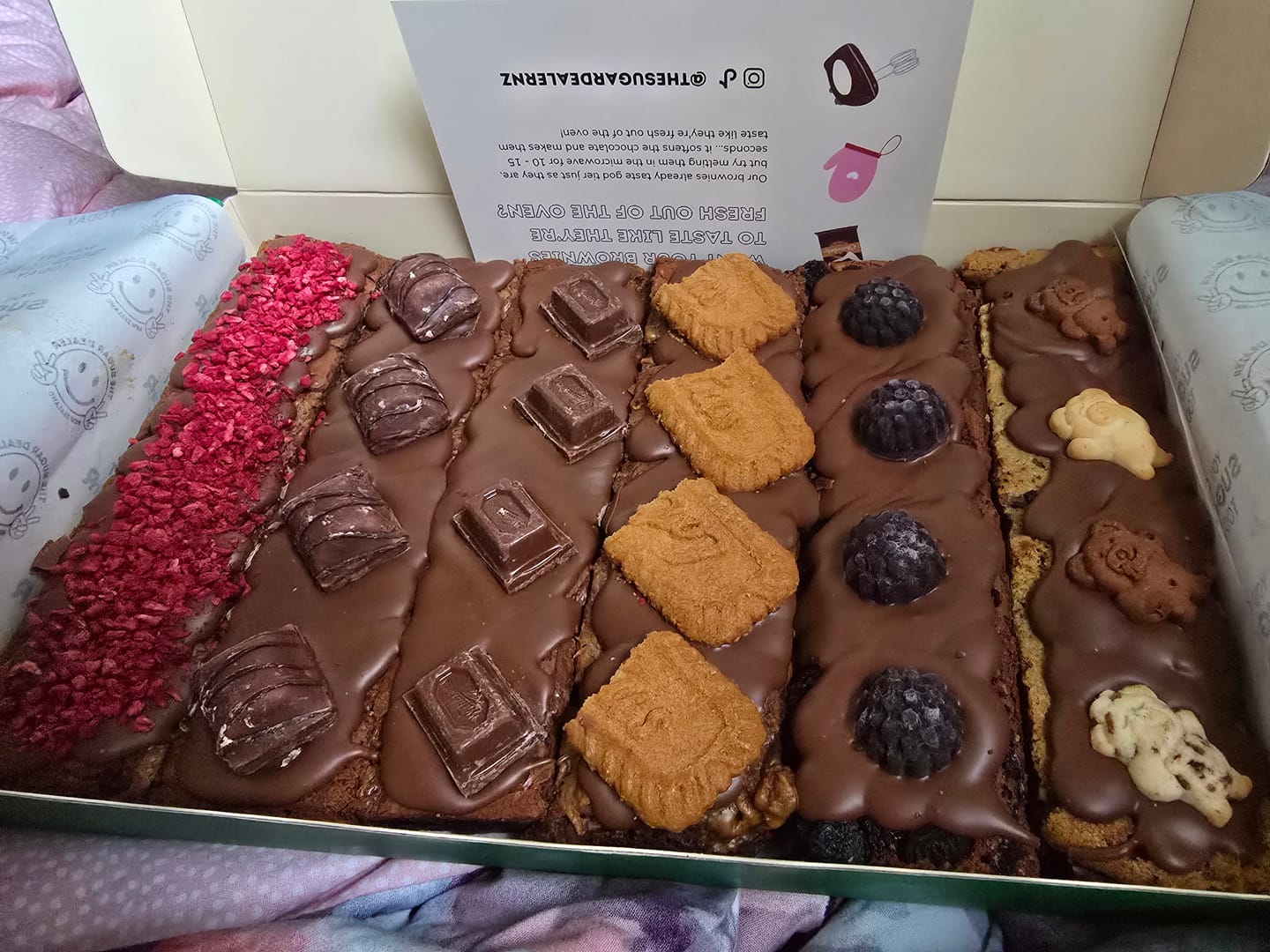 Customer photo review of Mega flavour sampler box