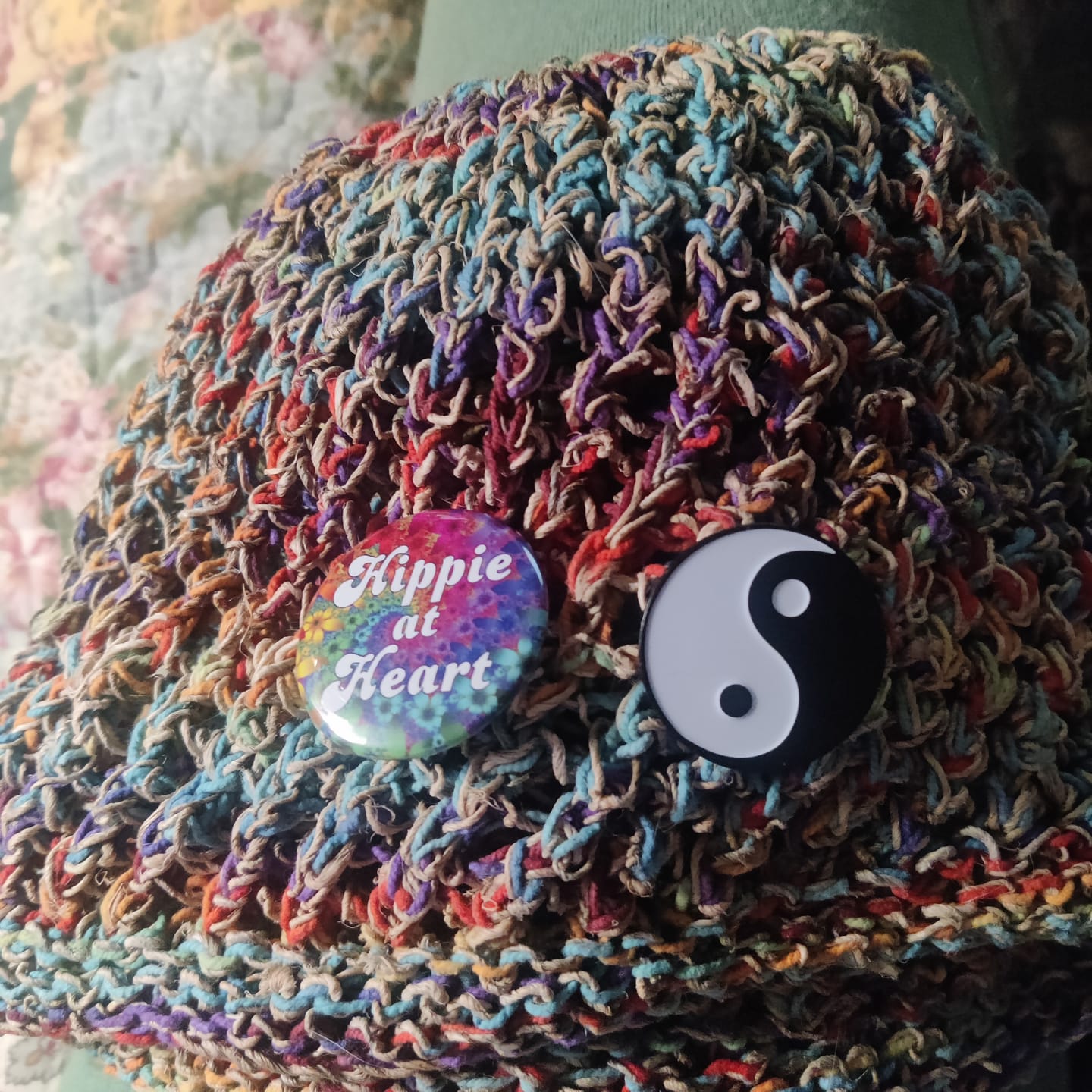 Customer photo review of Honeycomb Mushroom Hemp Hat