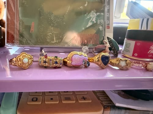 Customer photo review of Cry Me a River Pink Opal Ring