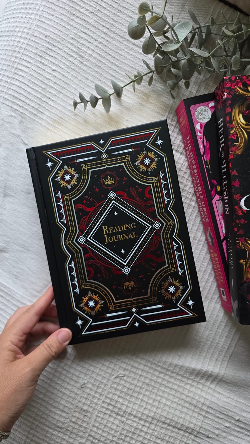 Customer photo review of Reading Journal - Serpents & Swords