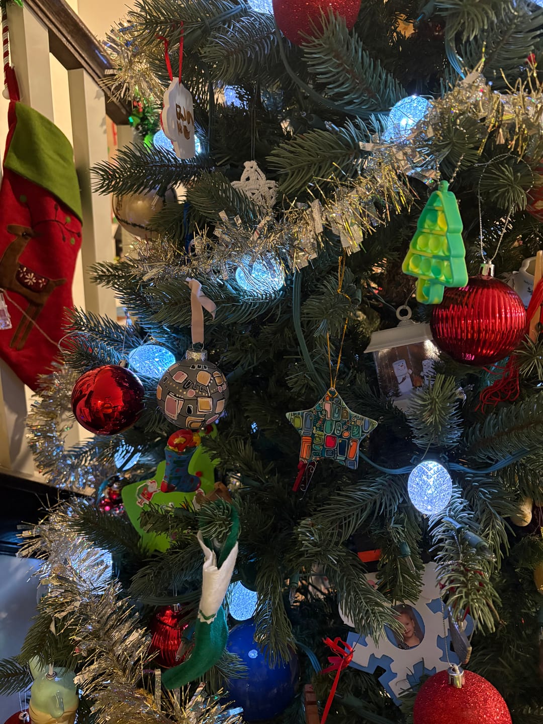 Customer photo review of "Memory Den" Ceramic Ornament