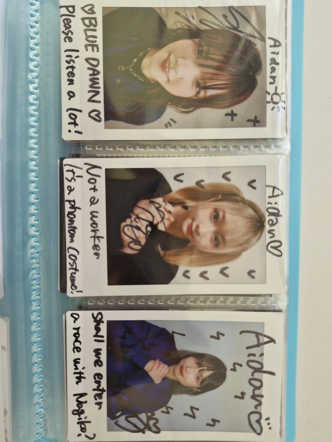 Customer photo review of TRiDENT "ONLINE BROMIDE" Autographed Polaroid Style Photo (With Your Custom Name) - Individual Member