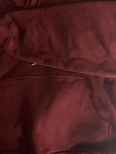 Customer photo review of Cropped Oversized Hoodie