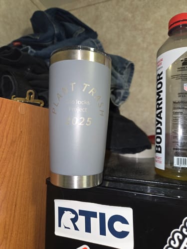 Customer photo review of (6 Pieces) Laser Engraved Tumbler | 20 oz