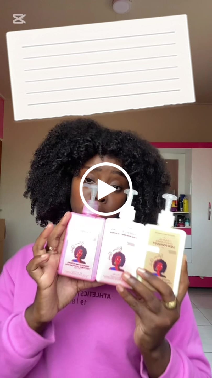 Customer video review of DEEP MOISTURE low porosity leave-in conditioner