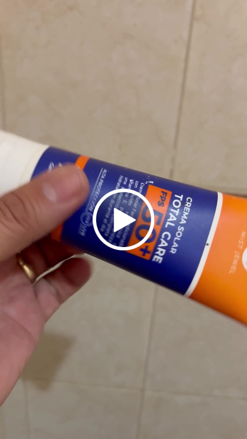 Customer video review of » Crema Solar Total Care +50 FPS (100% off)