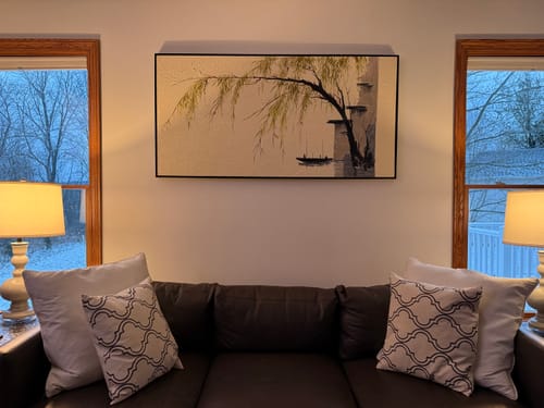 Customer review photo for Wabi-Sabi Wall Art #TX471