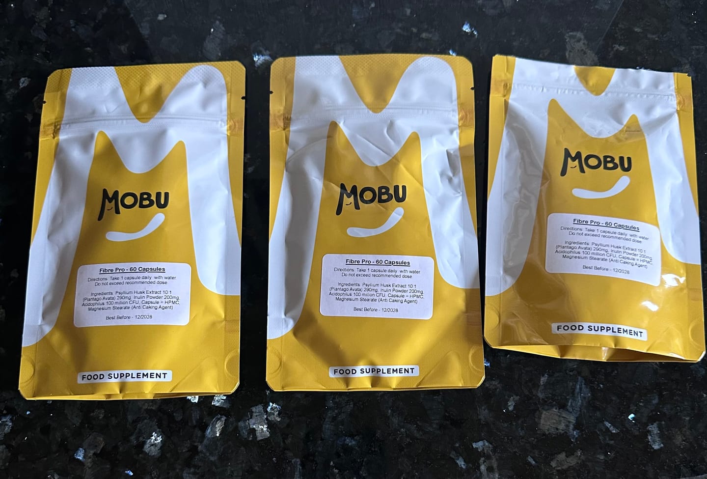 Customer photo review of Fibre Pro - Psyllium Husk, Inulin & Acidophilus Complex