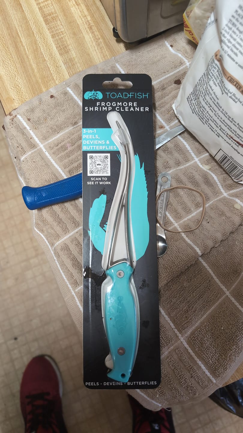 Customer photo review of Shrimp Cleaner