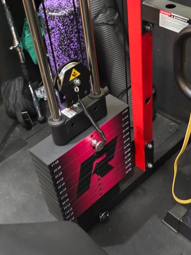 Customer photo review of RitFit WSM1 Weight Stack Set 264lbs for M1 PRO