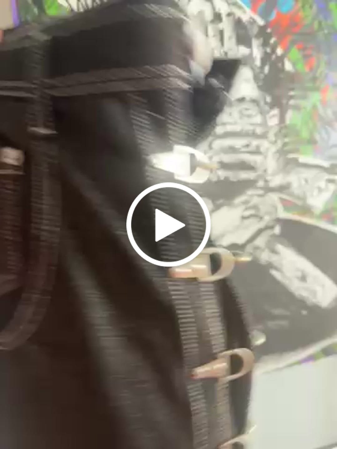 Customer video review of Aelfric Eden Metal Button Raw Baggy Barrel Jeans