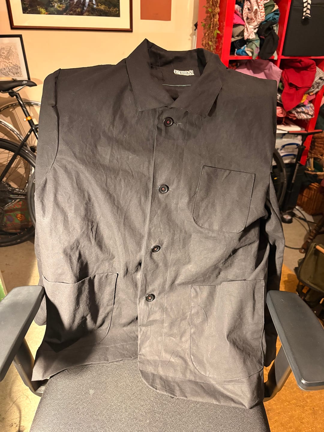 Customer photo review of Special Offer Plain Cotton Canvas Fabric