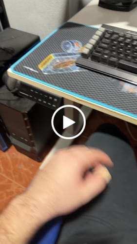 Customer video review of Maidesite T2 Pro Plus-Marco de Escritorio Eléctrico Elevable en Altura Doble Motor