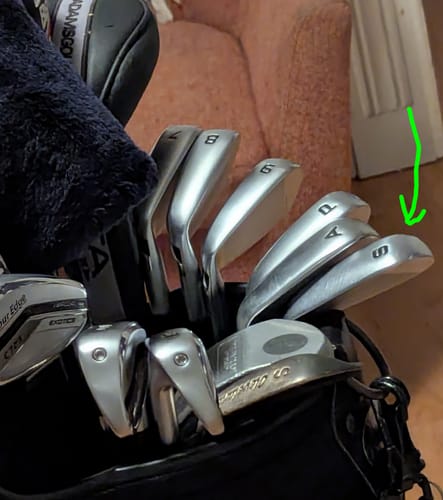 Customer photo review of Exotics E723 Irons