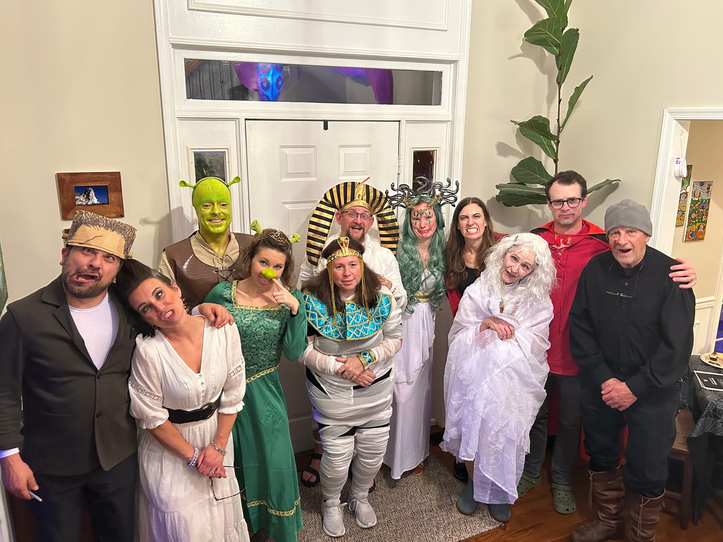Customer photo review of Halloween Murder Mystery Game Kit - Monster Mansion