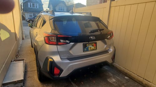 Customer photo review of Custom Japanese License Plate - Vanity & Magnetic Cover