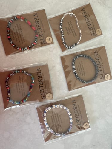 Customer photo review of When you go through deep waters, I will be with you. VERSELET®