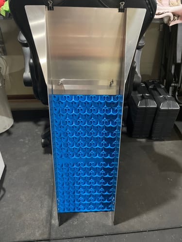 Customer photo review of 1088 Gold Rat sluice - with Mini cell Dream mat