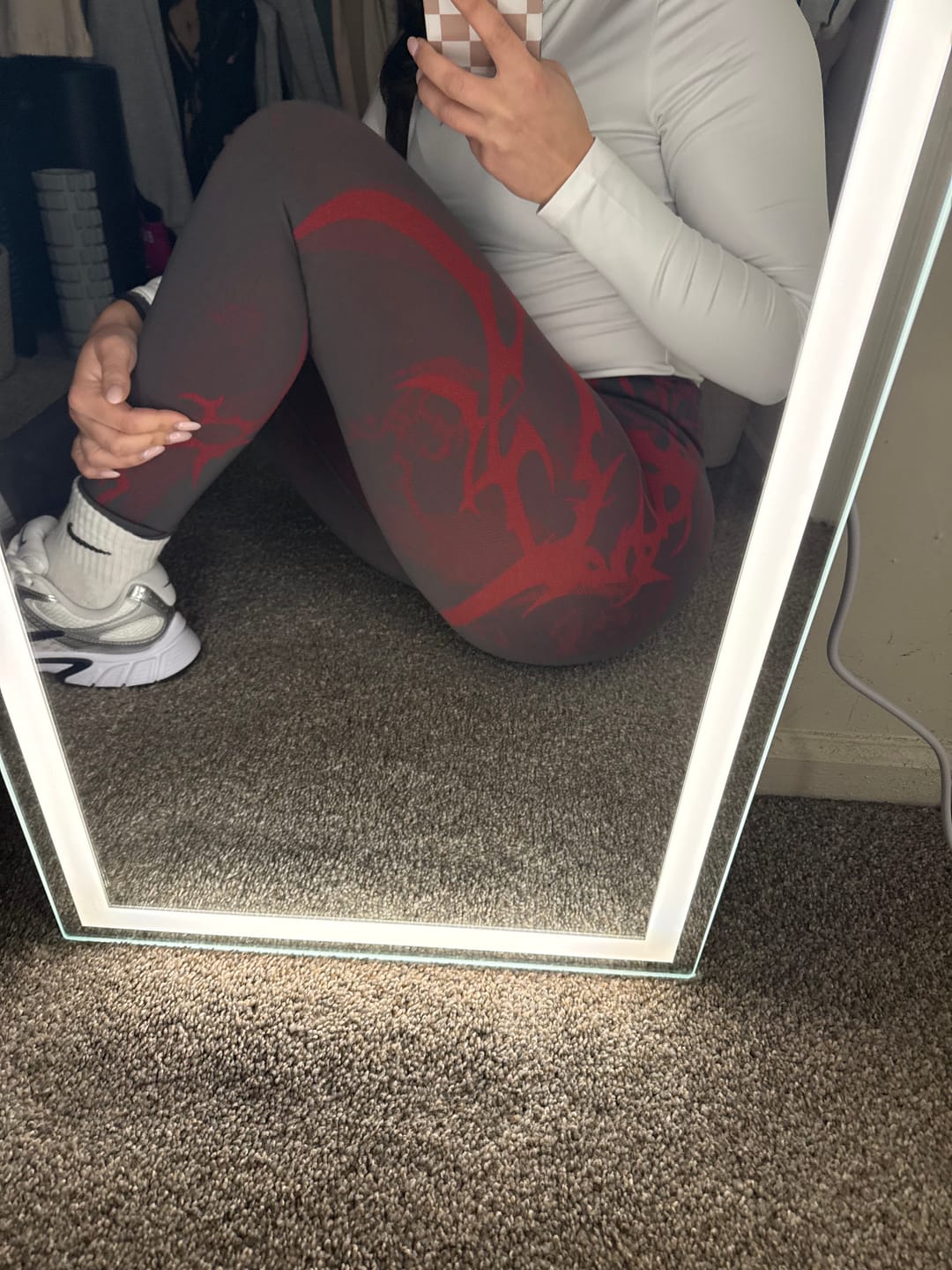Customer photo review of W2234 Batman Seamless Leggings