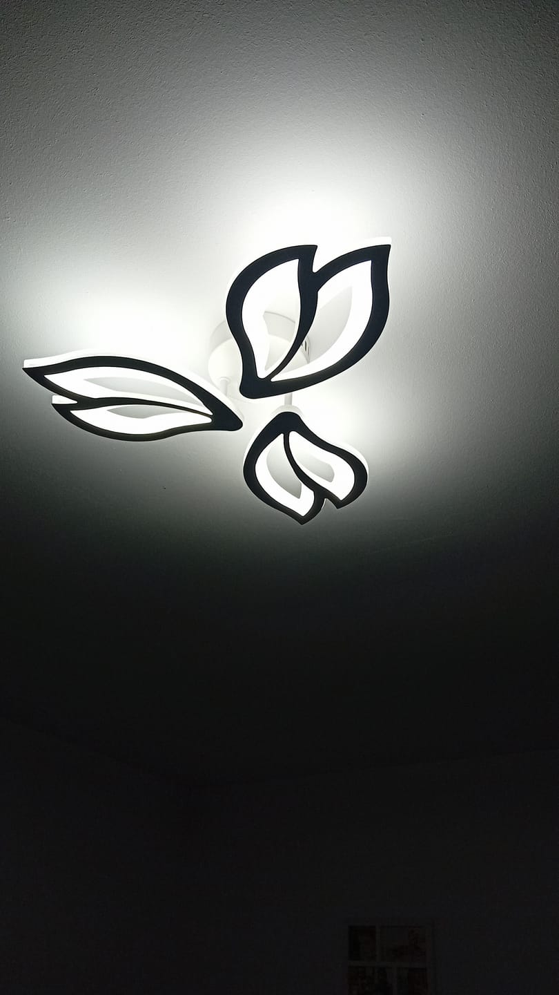 Customer photo review of Lustra LED Mini ANEMONE Echivalent 300W Telecomanda