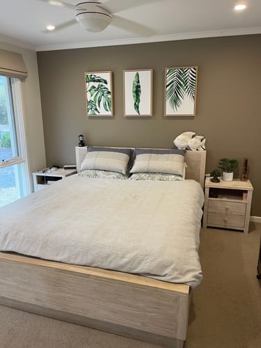 Customer photo review of Tropical Leaves in Trio