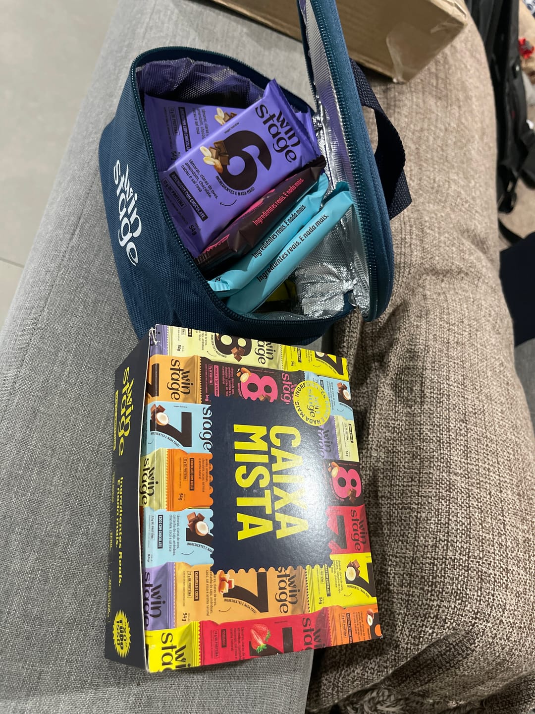 Customer photo review of 🎁 Lancheira Termica WinStage (100% off)