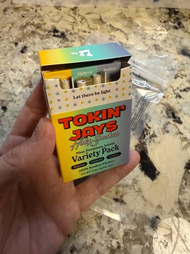 Customer photo review of Tokin' Jays Variety Pack