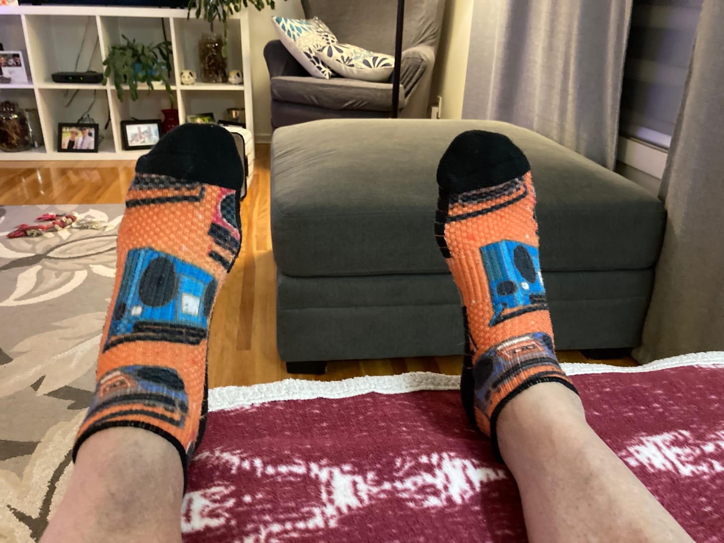 Customer photo review of Ankle Compression Buy 1 Get 2 Free Mystery Offer