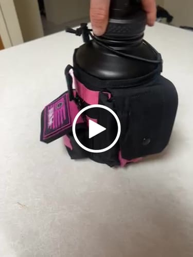 Customer video review of 64oz Battle Bottle Water Bottles