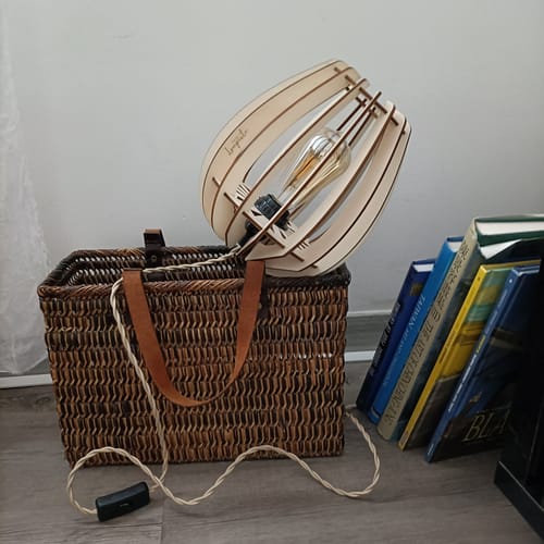 Customer photo review of Atome | Lampe à poser