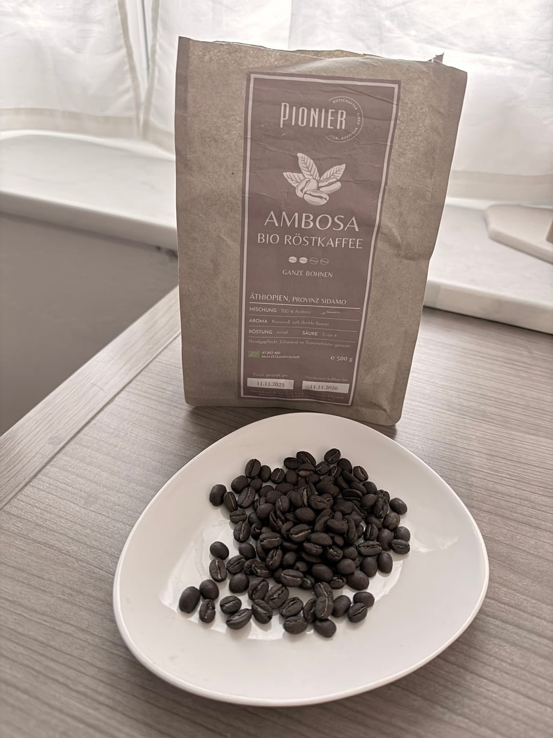 Customer photo review of Bio Kaffee Ambosa