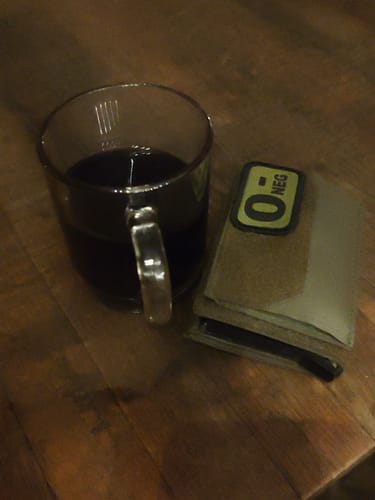 Customer photo review of Tactical Wallet inkl. 3x Patch + Münzfach - Steingrau Oliv