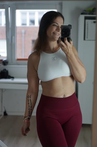 Customer photo review of DIVINE Cross-Over Sport-BH - Mocha Brown