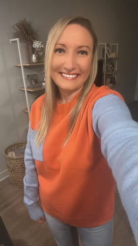 Customer photo review of Knoxville Tall Sweater