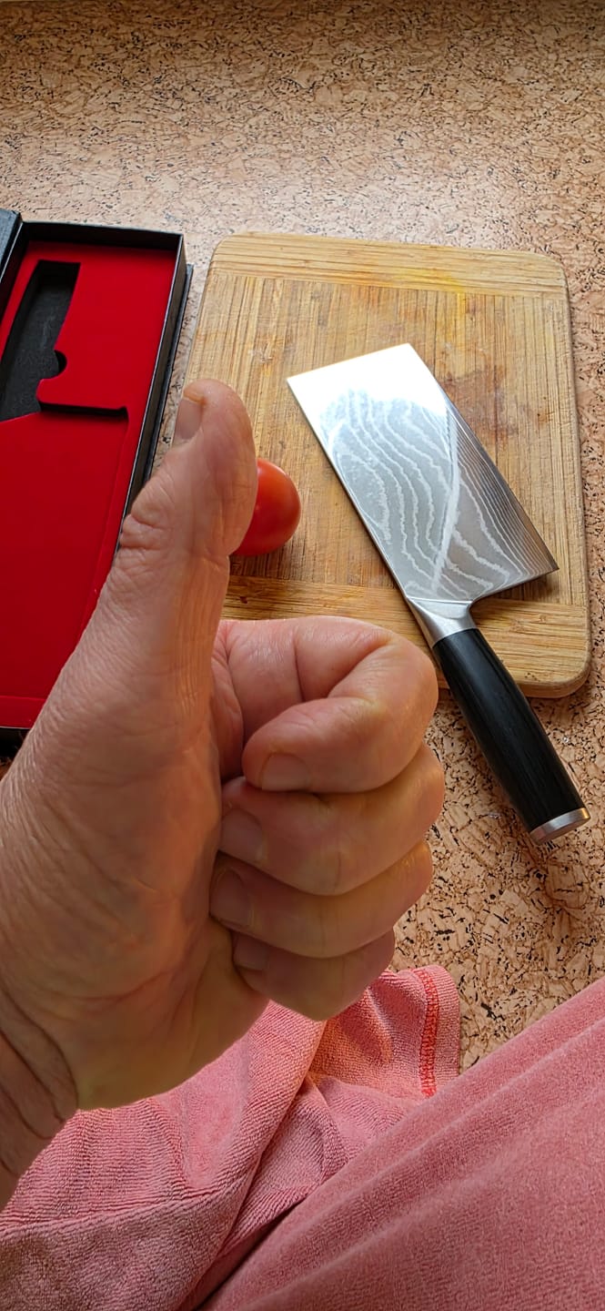Customer photo review of OKAMI Do – Hackmesser